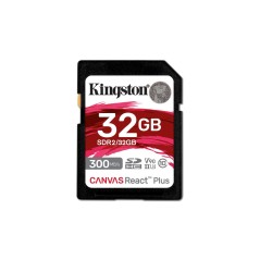 Kingston Canvas React Plus 32GB SD Card (SDR2/32GB)